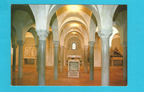 AK Sesto al Reghena. Abbazia Benedettina di Santa Maria in Sylvis. La Cripta.