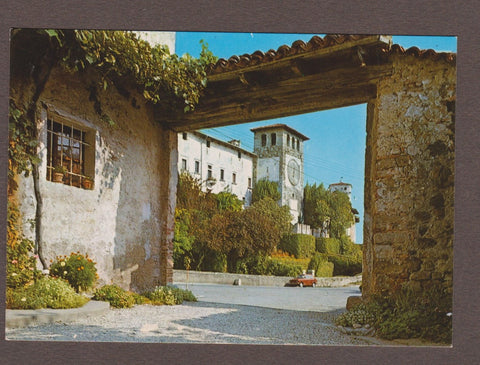AK Castelli Friulani. Castello di Colloredo di Montalbano. Prima del terremoto del 6 Maggio 1976.