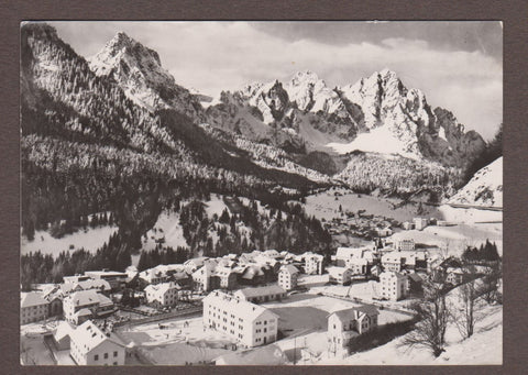 AK Panorama Invernale della conca di Forni Avoltri. (Carnia)