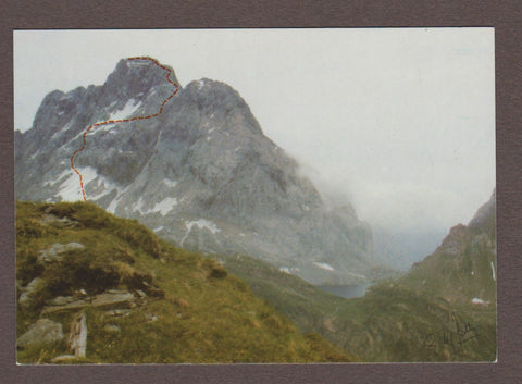 AK Passo e Lago Volaia con il Massiccio del M. Coglians. Wolayersee.