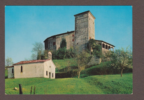 AK Castelli Friulani. Castello di Prampero a Magnano in Riviera.