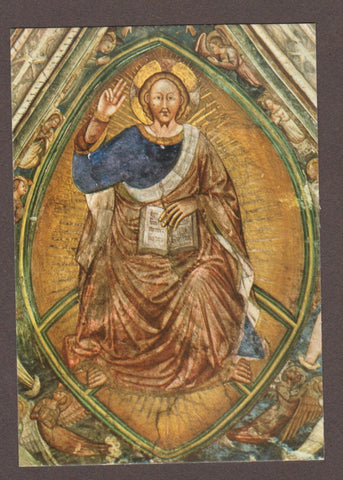 AK Venzone - Duomo. Cappella del Gonfalone - Cristo Benedicente.