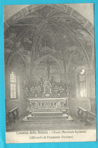 AK Casarsa della Delizia - Chiesa (Affreschi di Pomponio Amalteo)