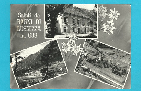 AK Saluti da Bagni di Lusnizza. Locanda Edelweiss.