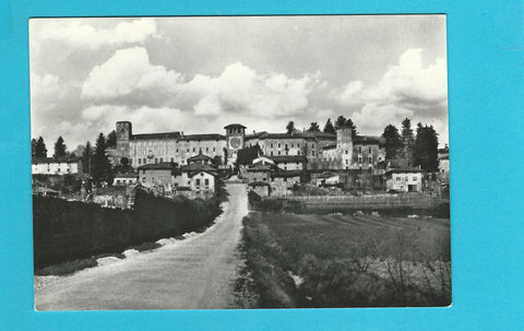 AK Castelli Friulani. Colloredo di Montalbano - Panorama e castello Prima dei terremoti del 1976.