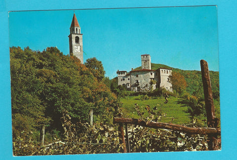 AK Castelli Friulani Artegna - Castello Conti di Savorgnano. Prima dei terremoti del 1976.