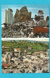 AK Venzone Rimanenza del Duomo ed il Centro della Cittadella, dopo le grandi scosse di terremoto del 6 maggio e 15 settembre 1976.