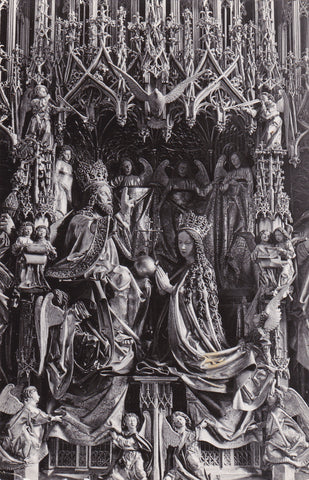 AK Pfarrkirche St. Wolfgang. Marienkrönung aus dem Schrein.