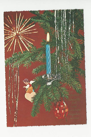 AK Ein frohes Weihnachtsfest und herzliche Neujahrsgrüsse.