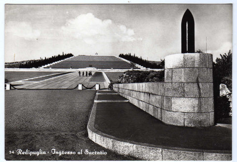 AK Redipuglia – Ingresso al Sacrario.