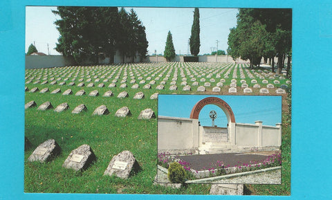 AK Fogliano/Redipuglia. Cimitero autroungarico. Caduti nella guerra 1915-18.