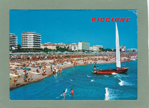 AK Riccione. La spiaggia.