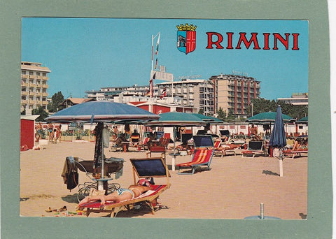 AK Rimini. Alberghi e spiaggia.