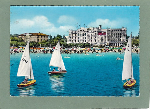 AK Riviera di Rimini. Grand Hotel visto dal mare.