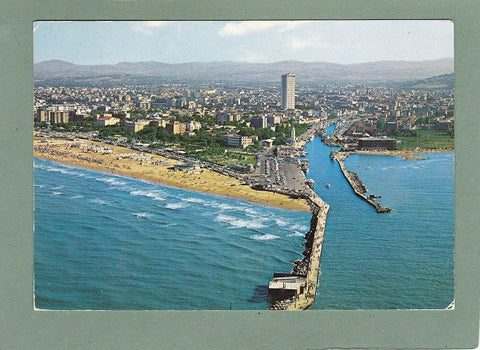 AK Rimini. Veduta aerea.