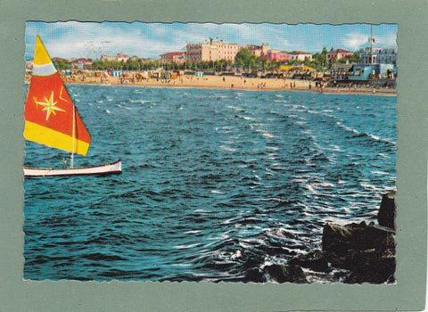 AK Rimini. Spiaggia vista dal molo.
