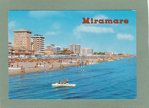 AK Miramare di Rimini. Spiaggia e alberghi.