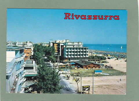 AK Rivazzurra. Alberghi e spiaggia.