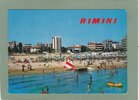 AK Rimini. Alberghi e spiaggia.