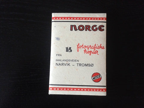 16 x Fotos Norge Fra Innlandsveien Narvik – Tromsø in Mappe