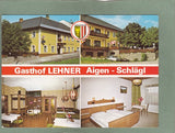 AK Aigen-Schlägl. Gasthof Lehner. Linzerstraße 36.