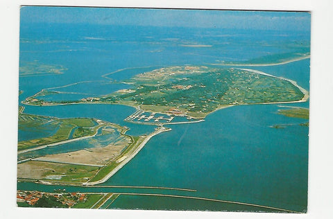 AK Isola di Albarella. Rosolina. Veduta aerea.