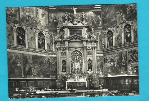 AK Rovigo - Chiesa del Soccorso - Interno.