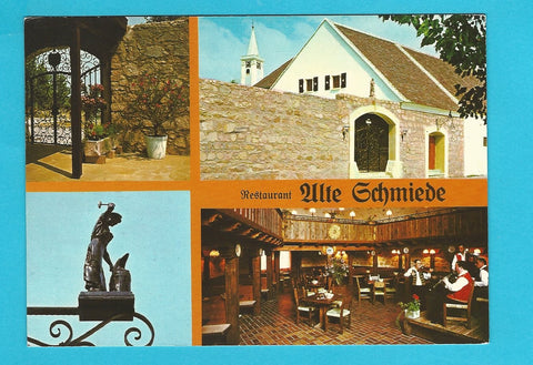 AK Rust. Heurigen-Restaurant Alte Schmiede.