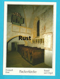 AK Freistadt Rust. Fischerkirche. Kanzel und Orgel.