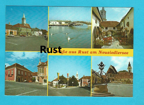 AK Grüße aus Rust am Neusiedlersee.