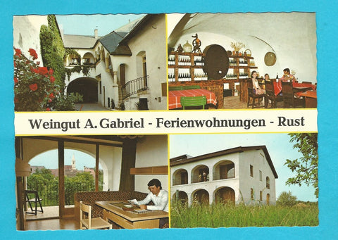 AK Rust. Weingut A. Gabriel - Ferienwohnungen.