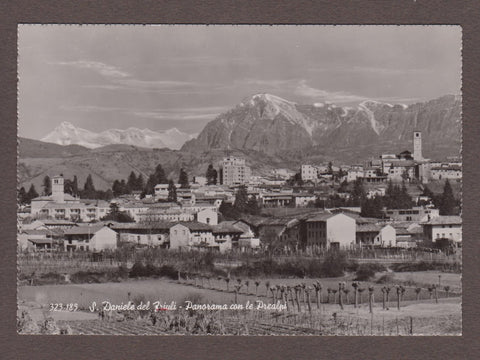 AK San Daniele del Friuli - Panorama con le Prealpi.