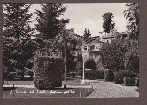 AK San Daniele del Friuli - Giardini pubblici.