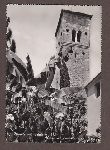 AK San Daniele del Friuli - Chiesa del Castello - La Torre.