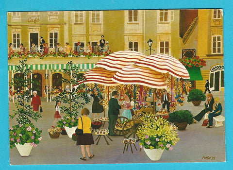 AK Alter Markt in Salzburg. (Maria de Posz)