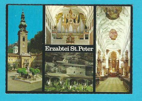 AK Salzburg, Erzabtei St. Peter.