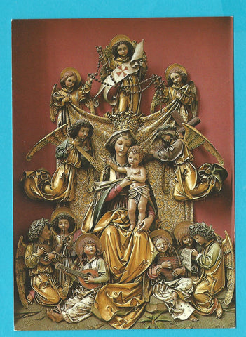 AK Salzburg. Pfarrkirche St. Andrä. Marienaltar.