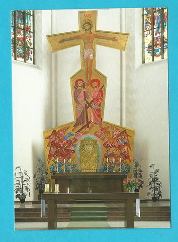 AK Salzburg. Pfarrkirche St. Andrä. Hochaltar.