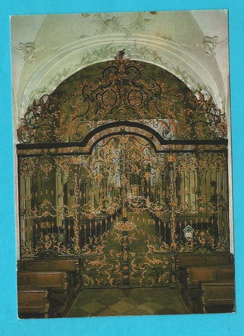 AK Salzburg, Erzabtei St. Peter. Abteikirche, Kirchengitter.