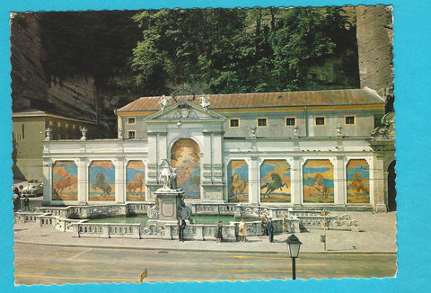 AK Salzburg. Pferdeschwemme.
