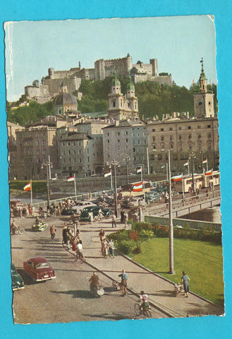 AK Salzburg. Staatsbrücke.