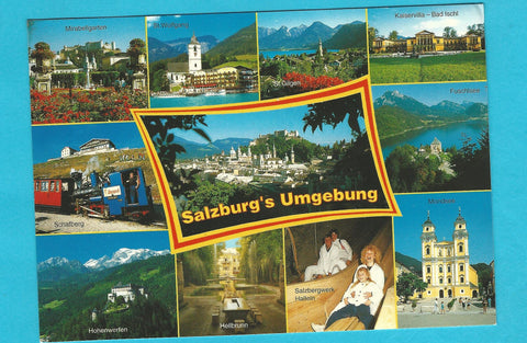 AK Salzburg's Umgebung.