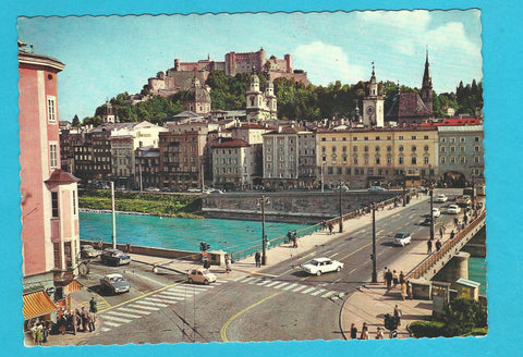 AK Salzburg. Staatsbrücke.