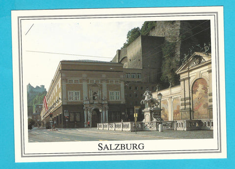 AK Salzburg. Festspielhaus mit Pferdeschwemme.