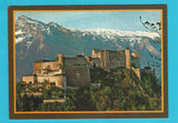 AK Festung Hohensalzburg mit Untersberg.