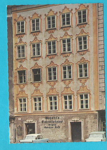 AK Salzburg. Mozarts Geburtshaus.