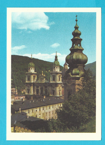 AK Dom und Peterskirche in Salzburg.