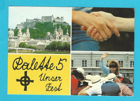 AK Katholische Jungschar Österreichs 8. bis 14. Juli 1984. Palette in Salzburg.