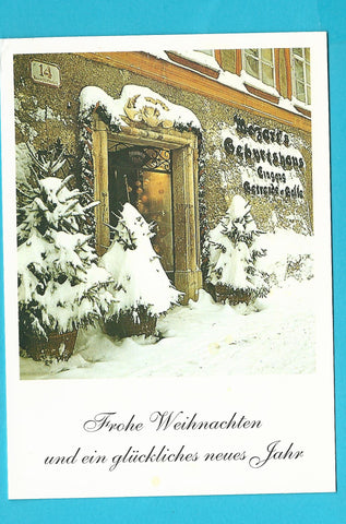 AK Salzburg. Mozarts Geburtshaus.