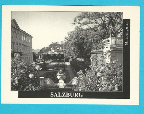 AK Salzburg. Mirabellgarten.